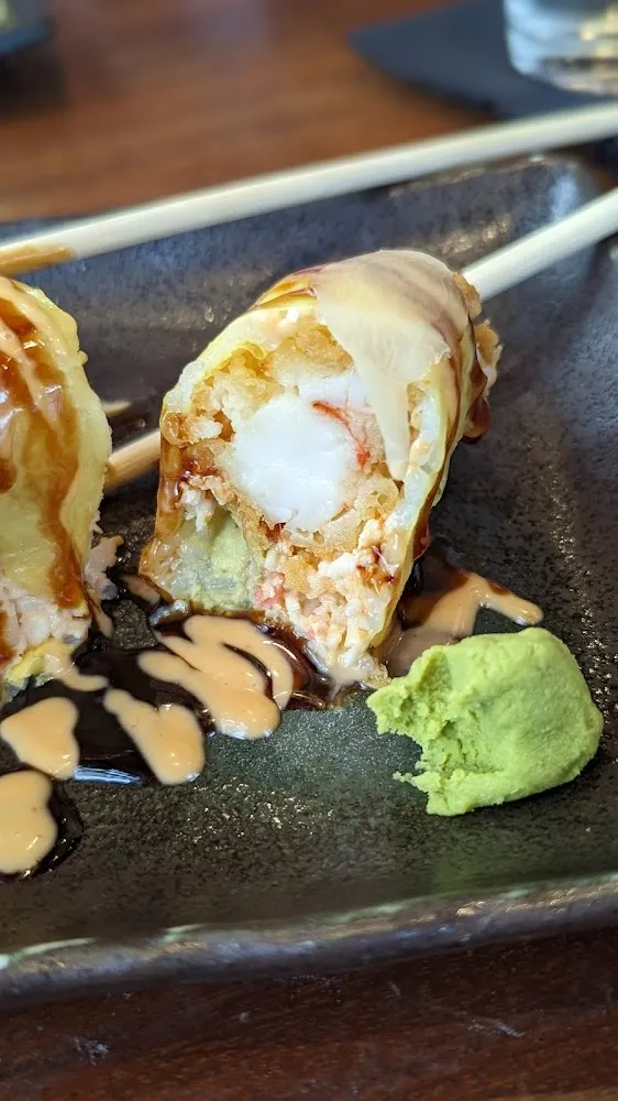 Tempura Lobster Roll and Valcano Roll